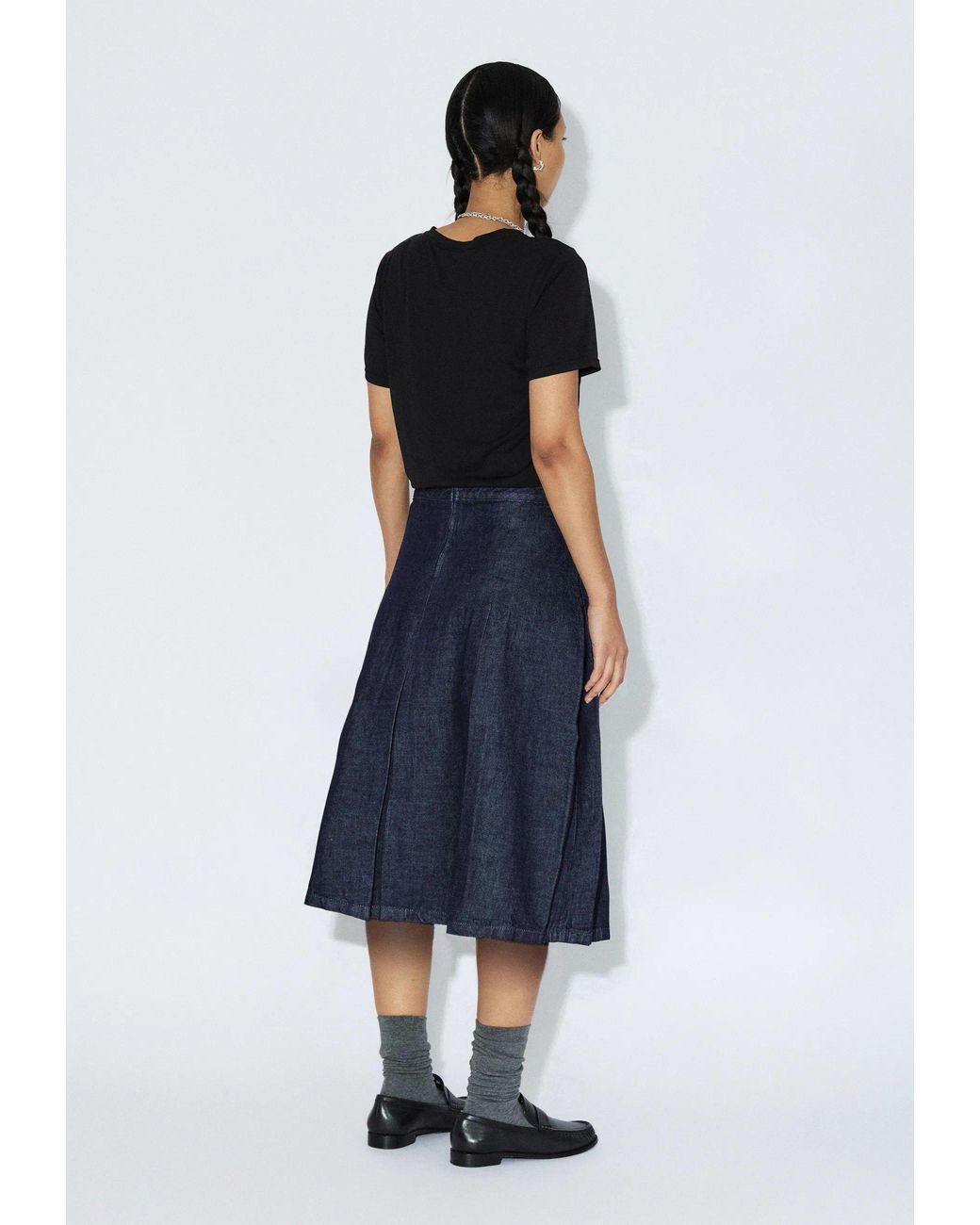 Dr. Denim Blue Joanna Skirt