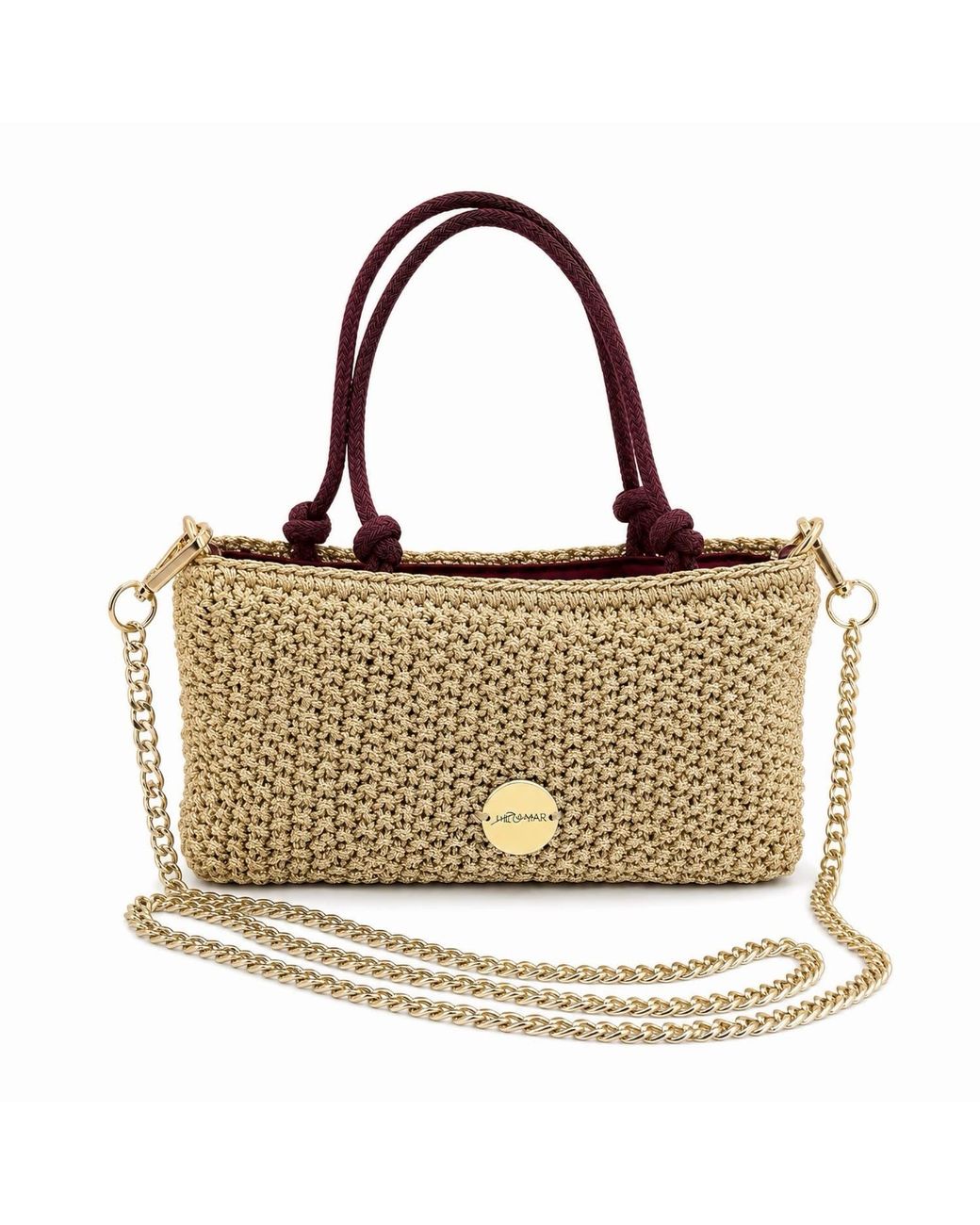 Hilo De Mar Metallic Lux Bag