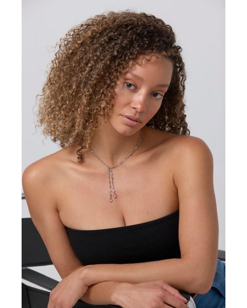 Adriana Pappas Designs White Drips Lariat