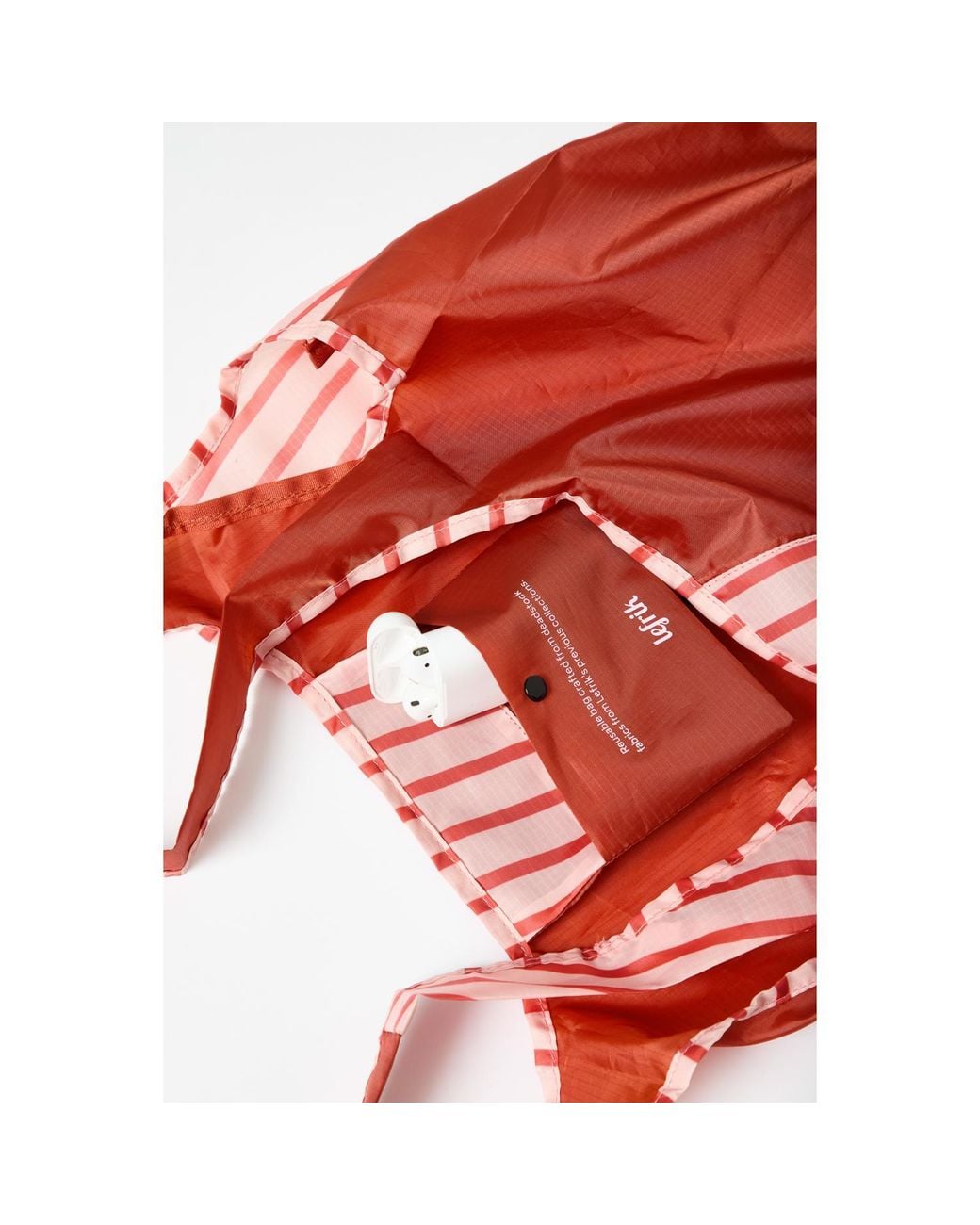 Lefrik Red Offcut Bag Peach