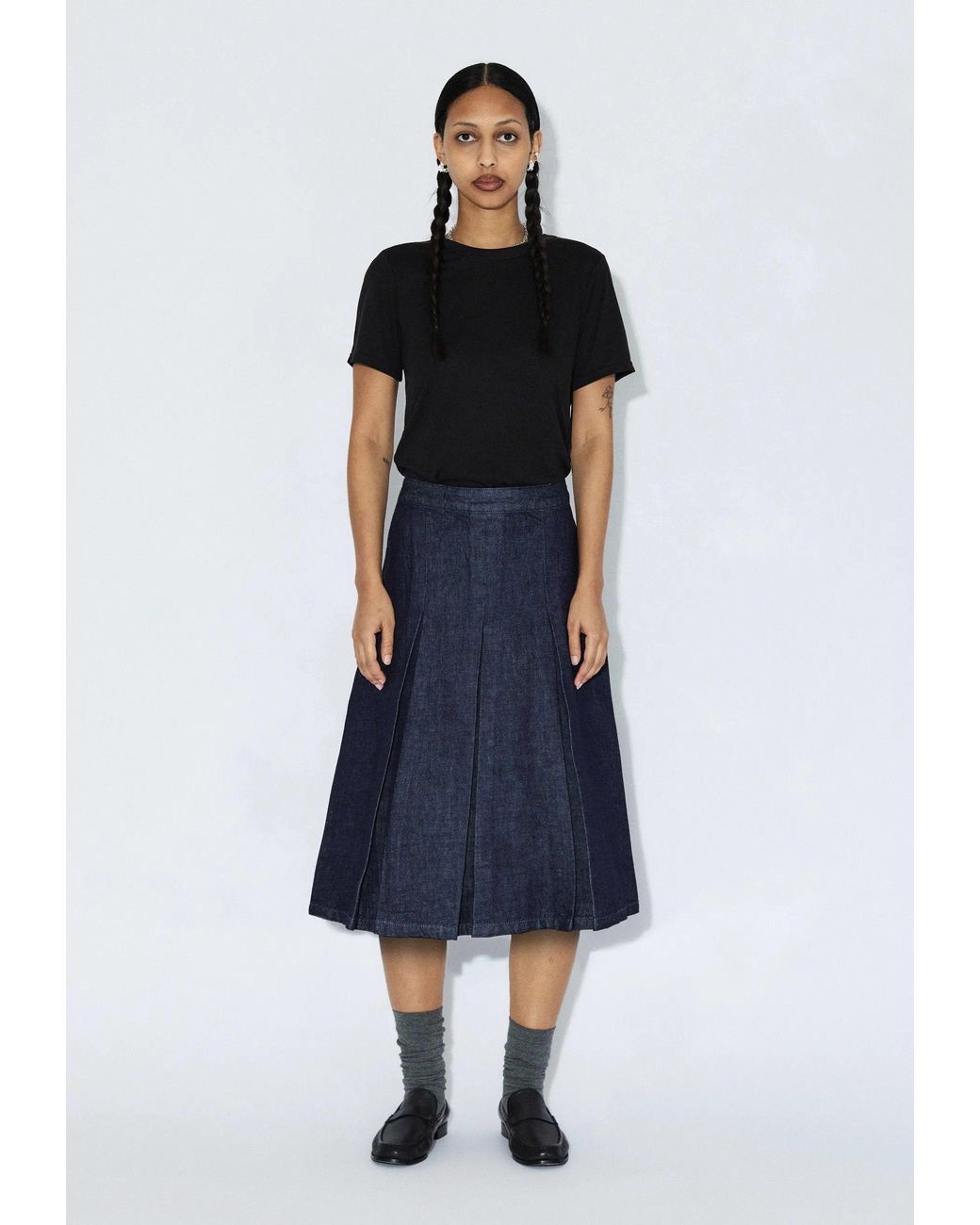 Dr. Denim Blue Joanna Skirt