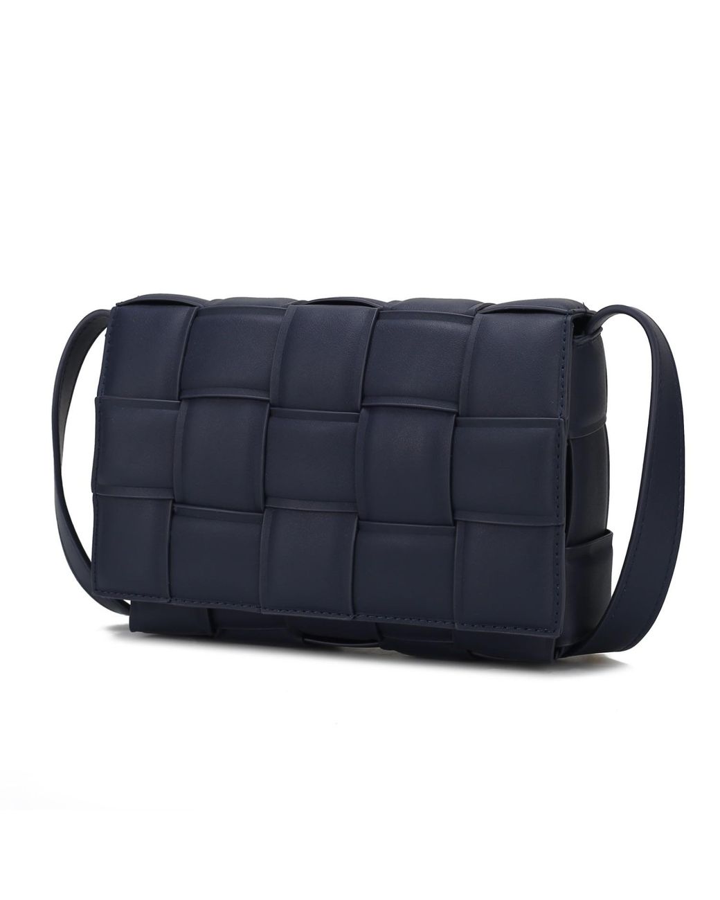 Mkf Collection - J'omor Blue Ginger Woven Shoulder Bag