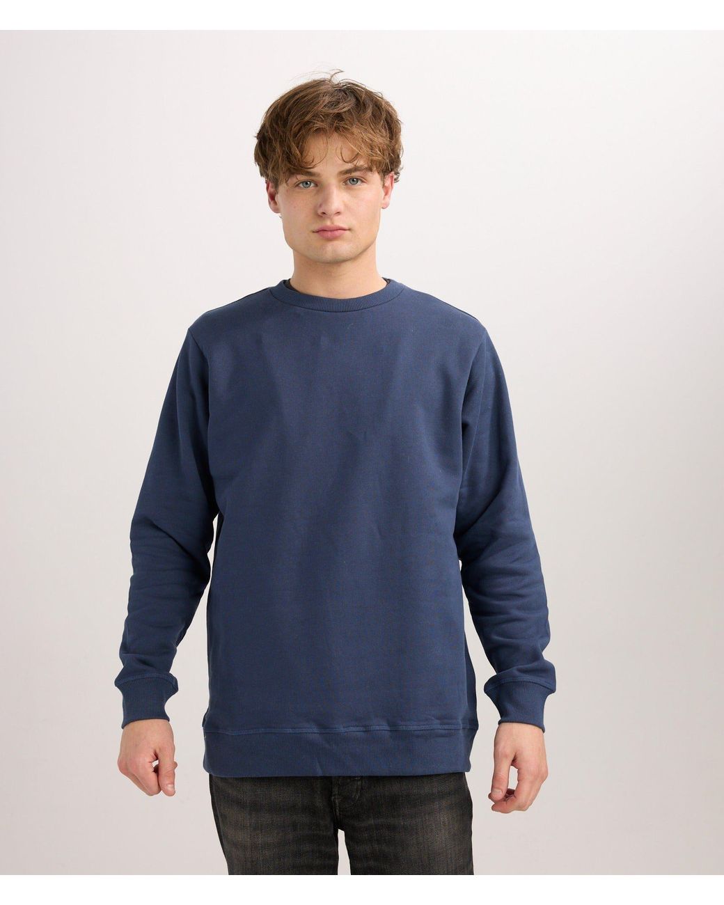Known Supply Blue 100% Organic Cotton Sweatshirt