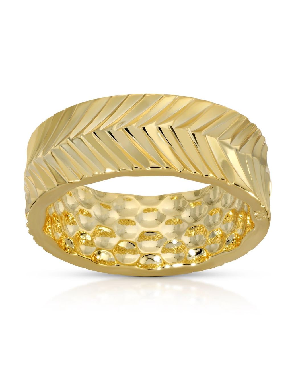 Native Gem Metallic Sunray Ring