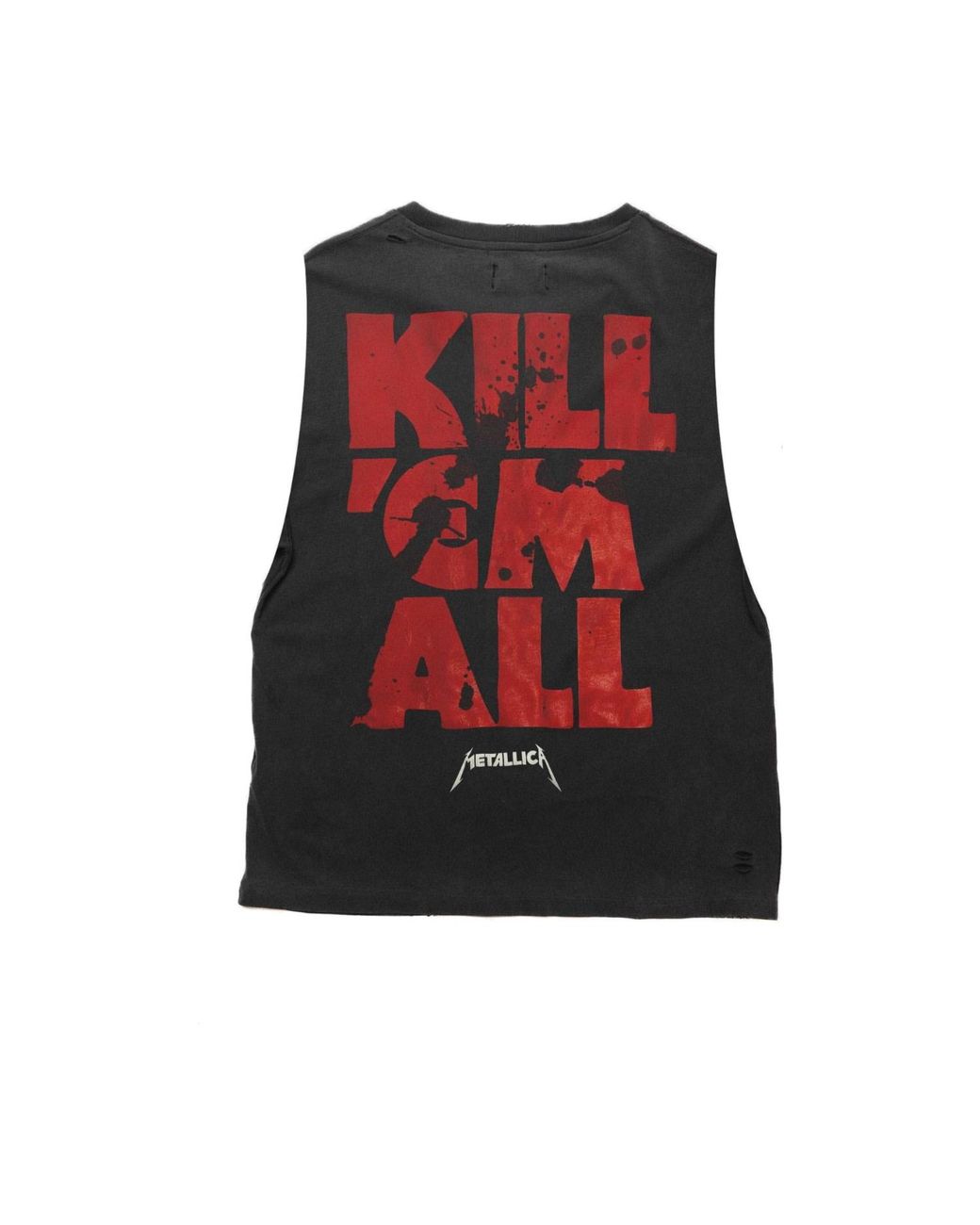 Other Uk Black Metallica Kill 'Em All Vintage Tank for men