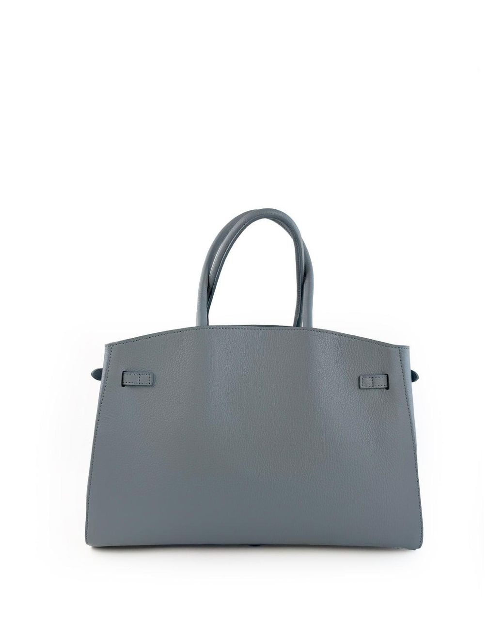 Maison Rubaiyat Blue Gisèle Hand-Painted Leather Tote Bag – Brigitte