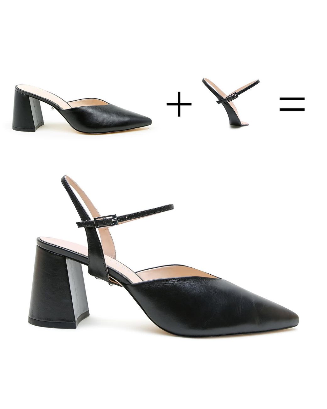 Alterre Black Amal V Mule