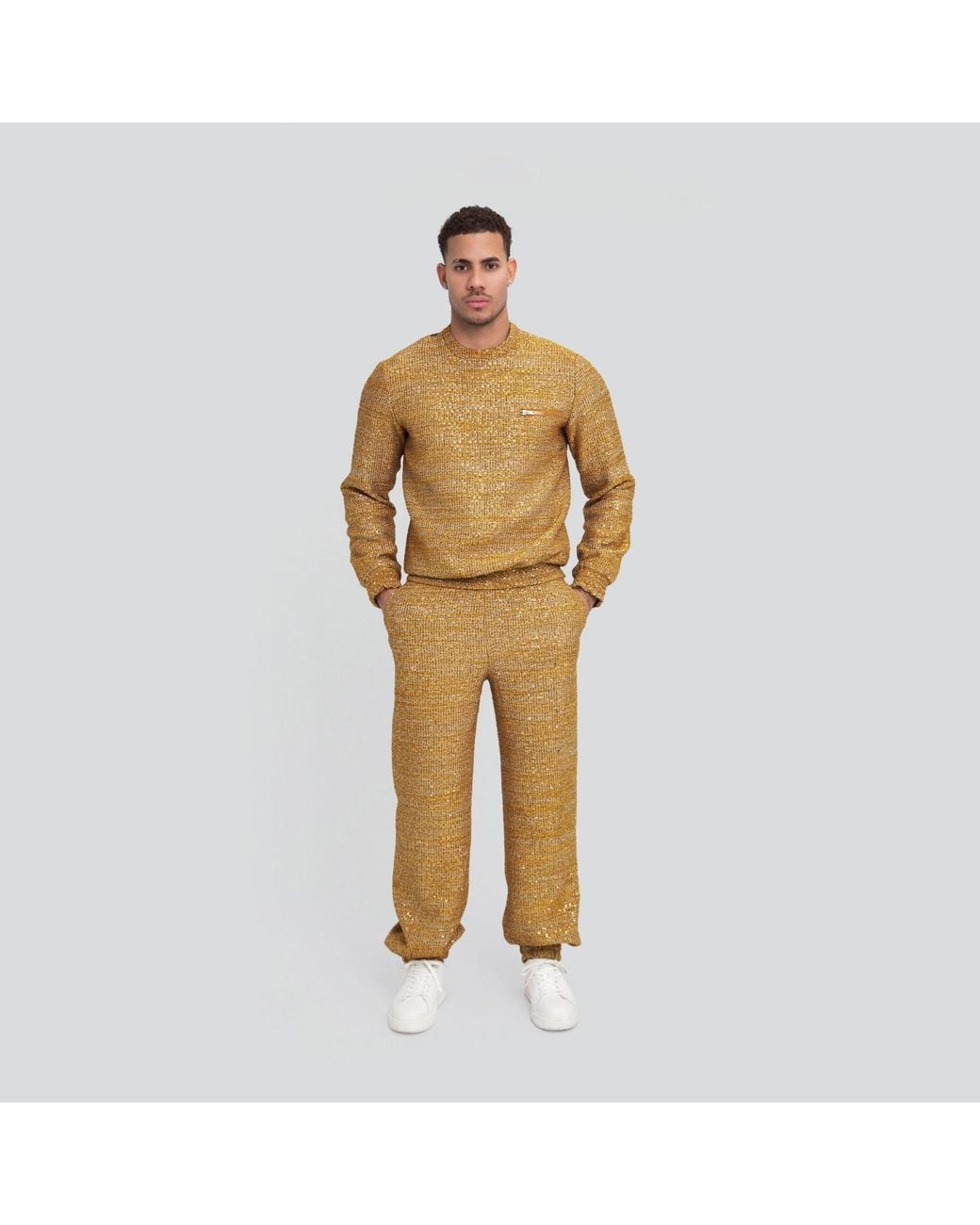 Maui X Lolita Yellow Star Sweatsuit for men