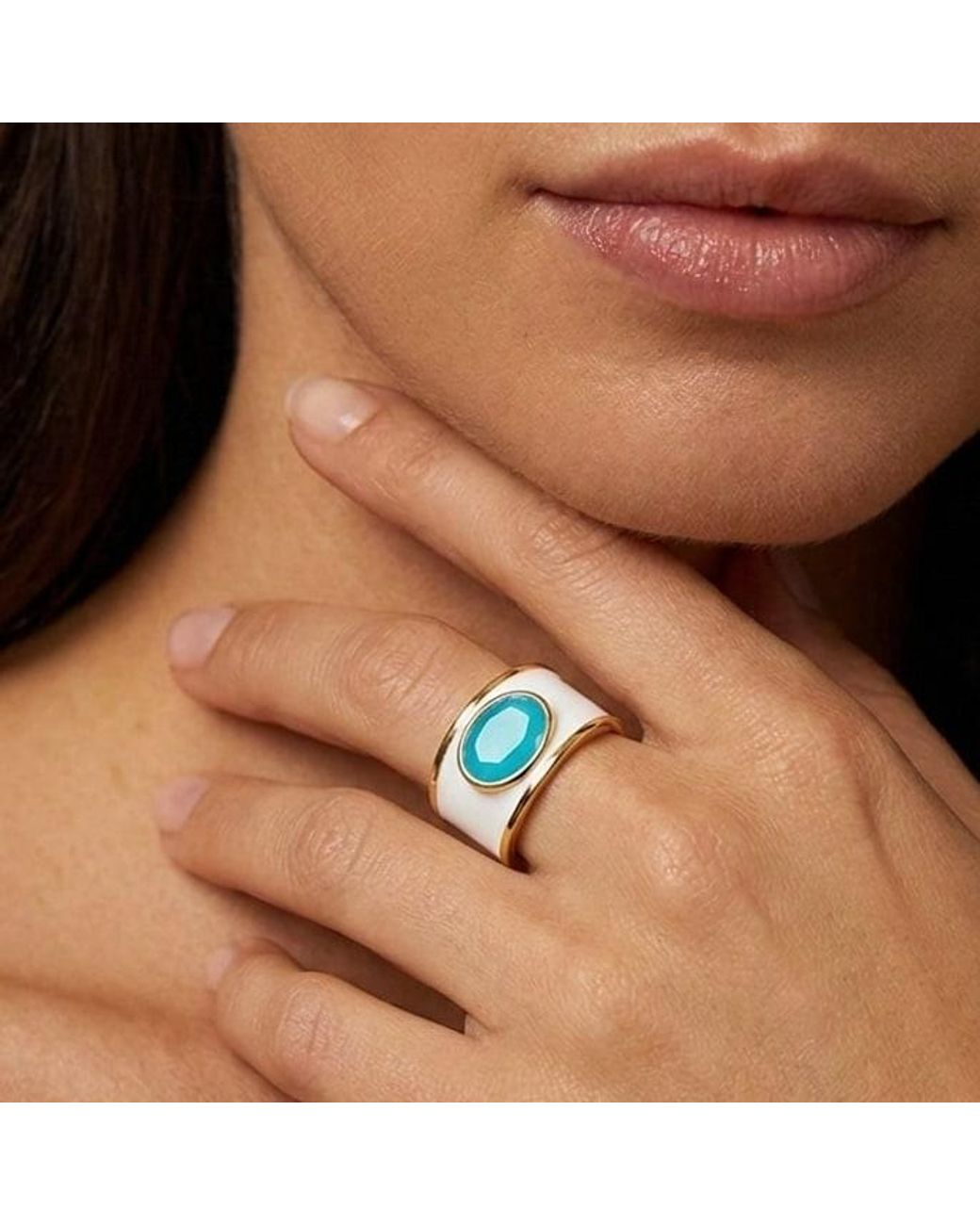 GEM BAZAAR Blue The Oasis Ring
