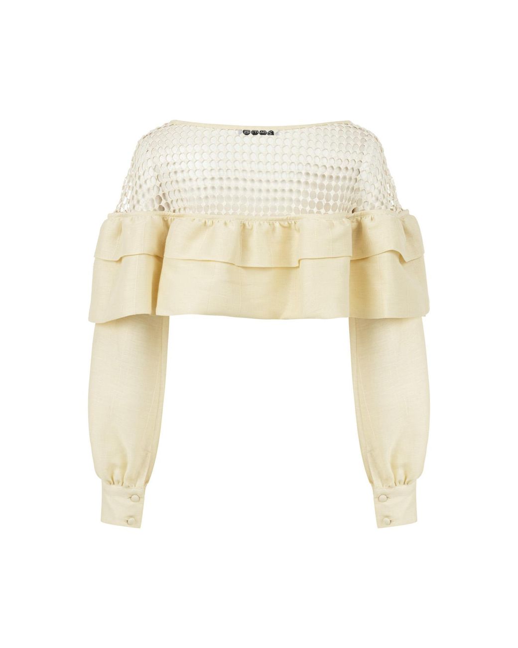 Saint Ones White Cirrus Top