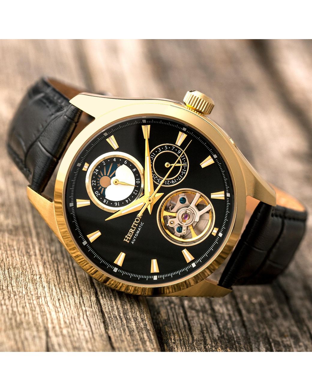 Heritor gregory moonphase hotsell
