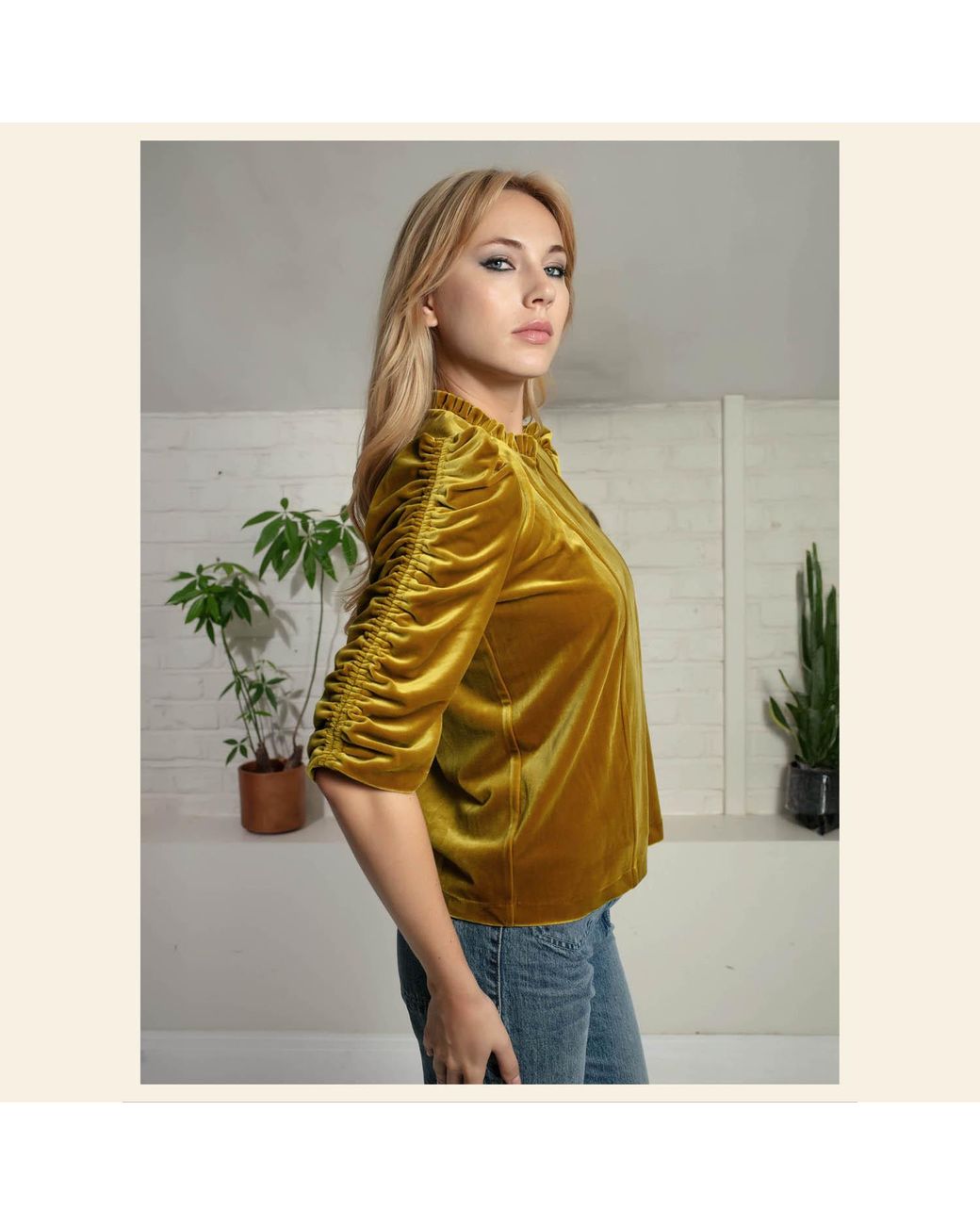 Nooki Design Green Lexy Top