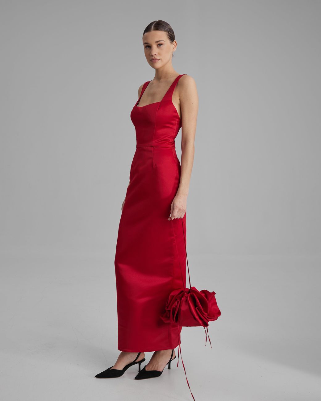 Baé Special Moments Red Ida Dress