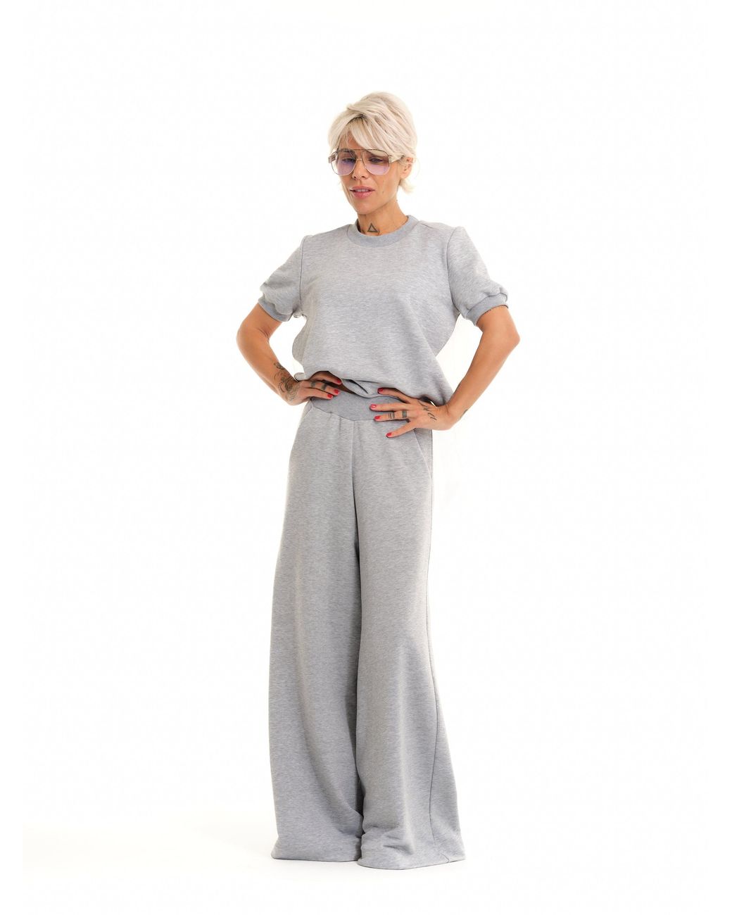 Clothes by Locker Room Gray Sweatsuit Co-Ord Set