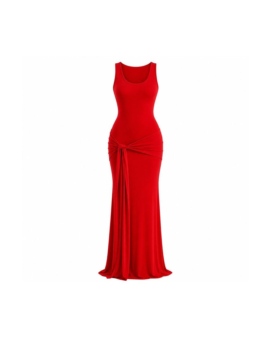 Maison De Gala Red Serena Crimson Maxi Dress