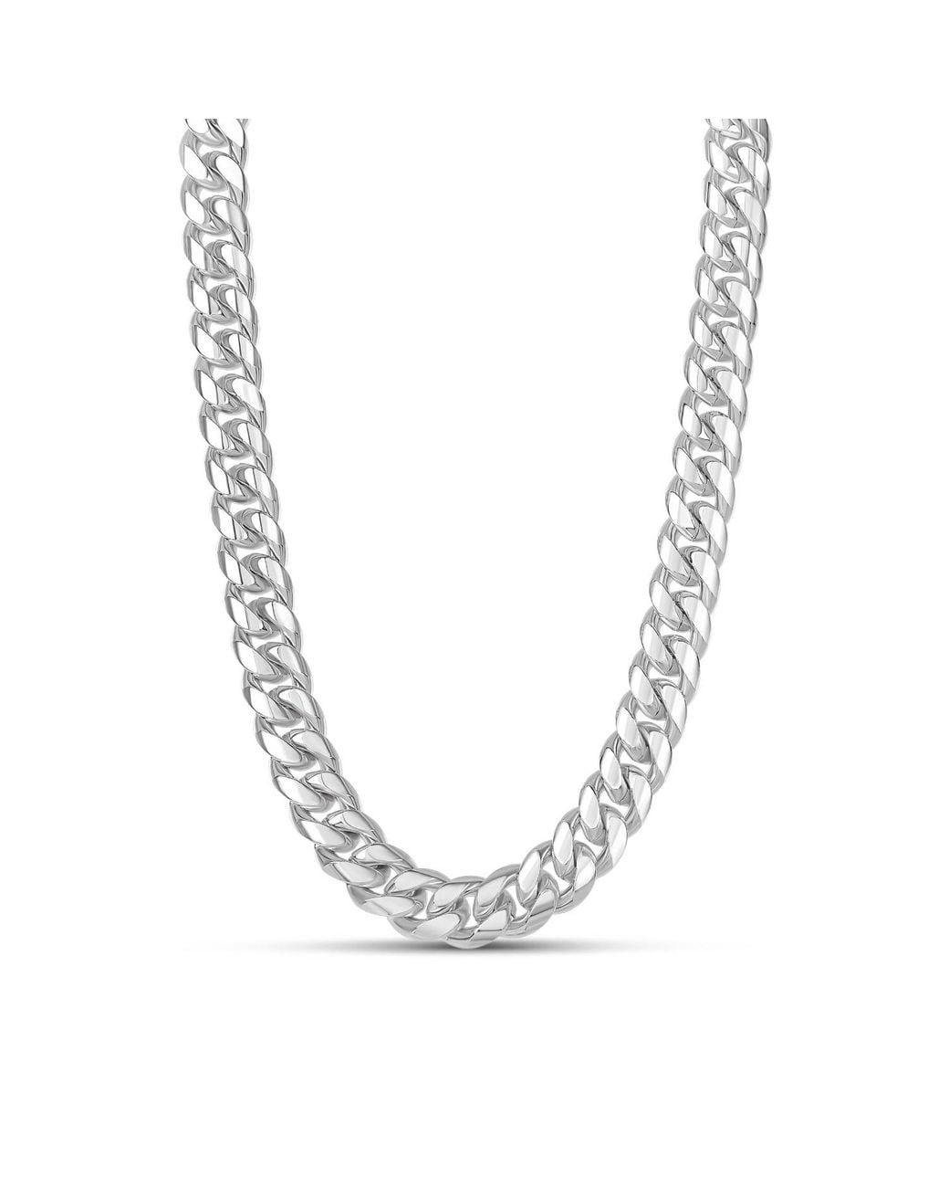 SHYMI Metallic Statement Cuban Necklace