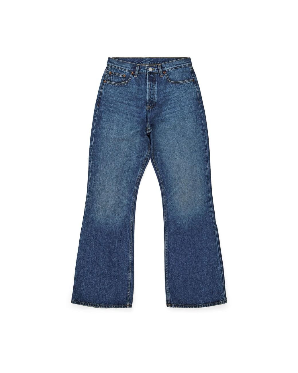 Dr. Denim Blue Rift Wide Bootcut for men