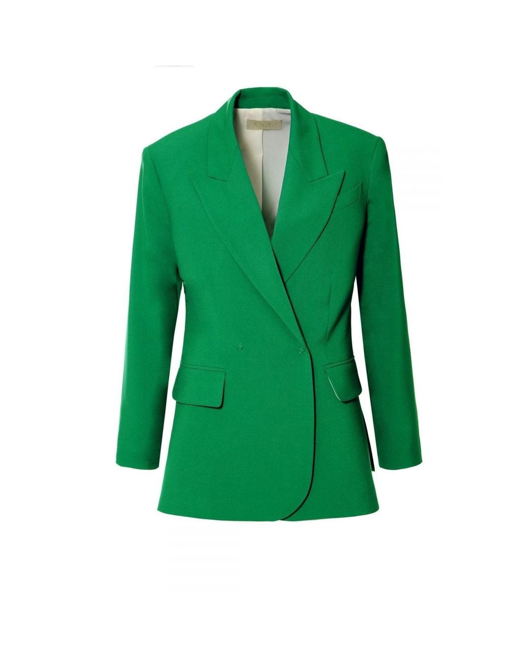 AGGI by HALEWSKI Green Blazer Ramona Poison