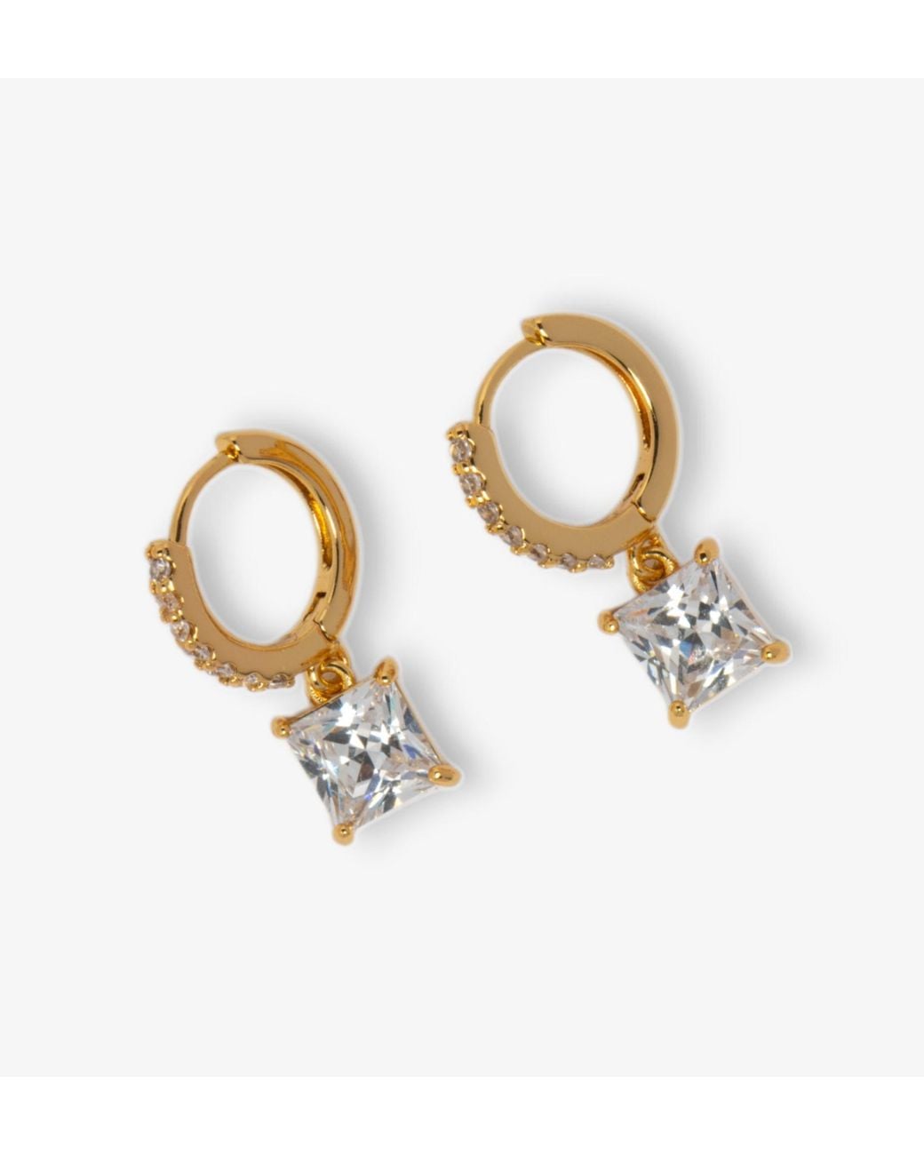 Uchi and Soto Metallic Shikaku Stone Earrings