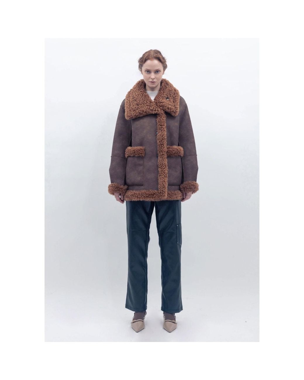 Jakke Brown Agnes Coat