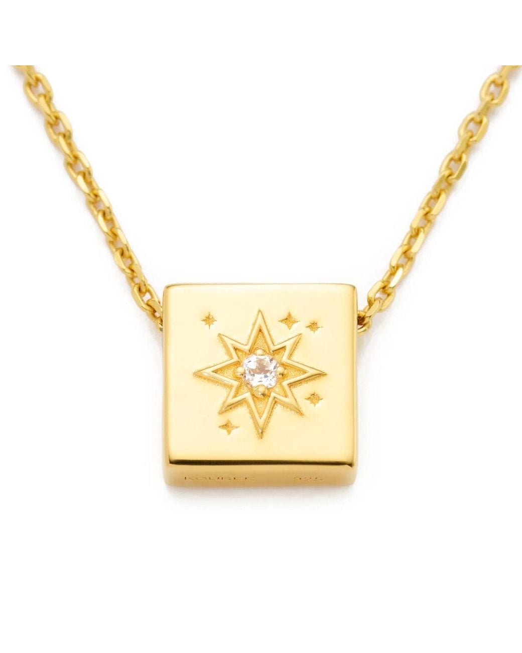Kouree Metallic 'One Of A Kind' Necklace Pendant Charm