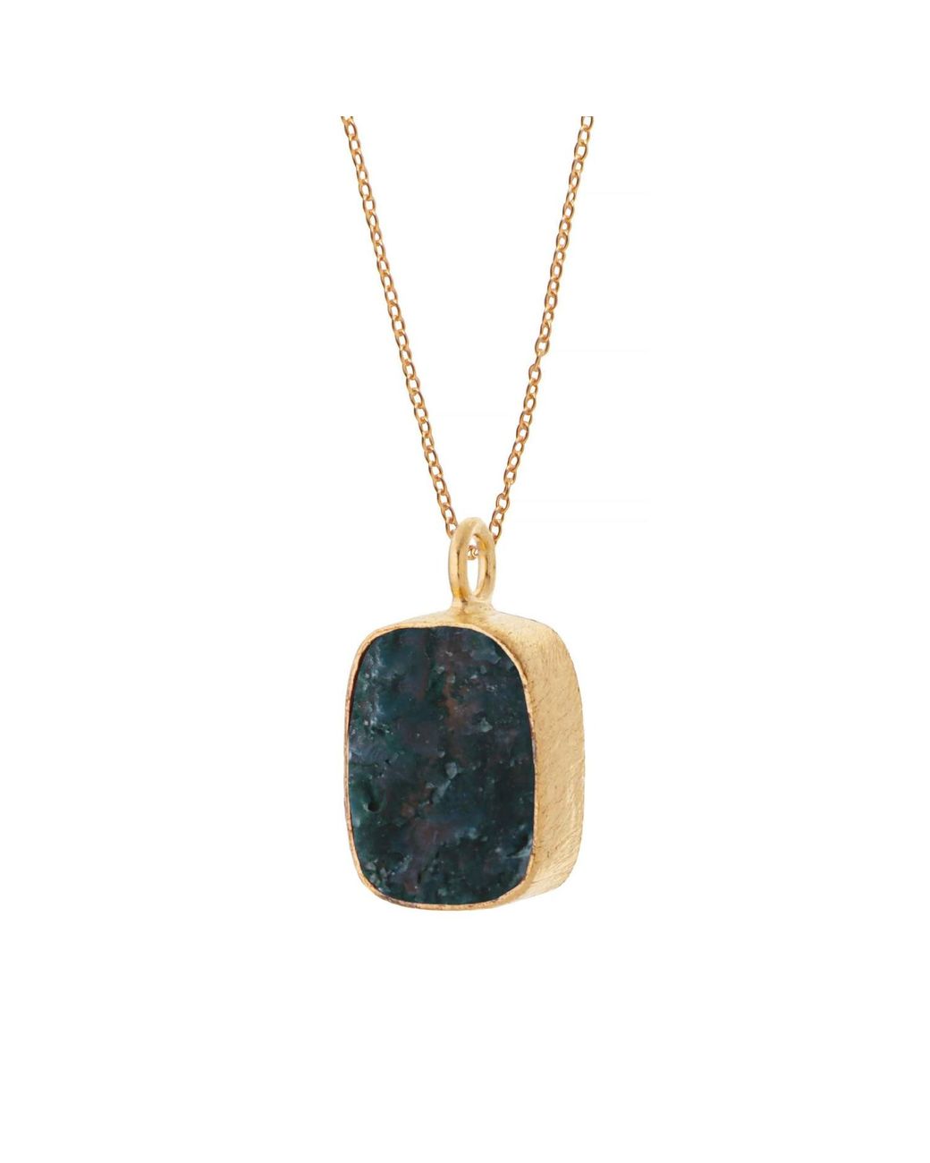 Goddess Charms Blue Elemental Crystal Necklace