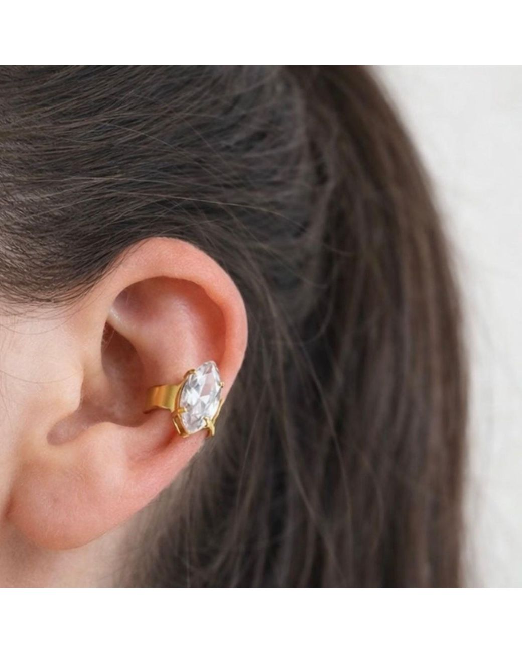 Jagged Halo Jewelry Metallic Regal Ear Cuff