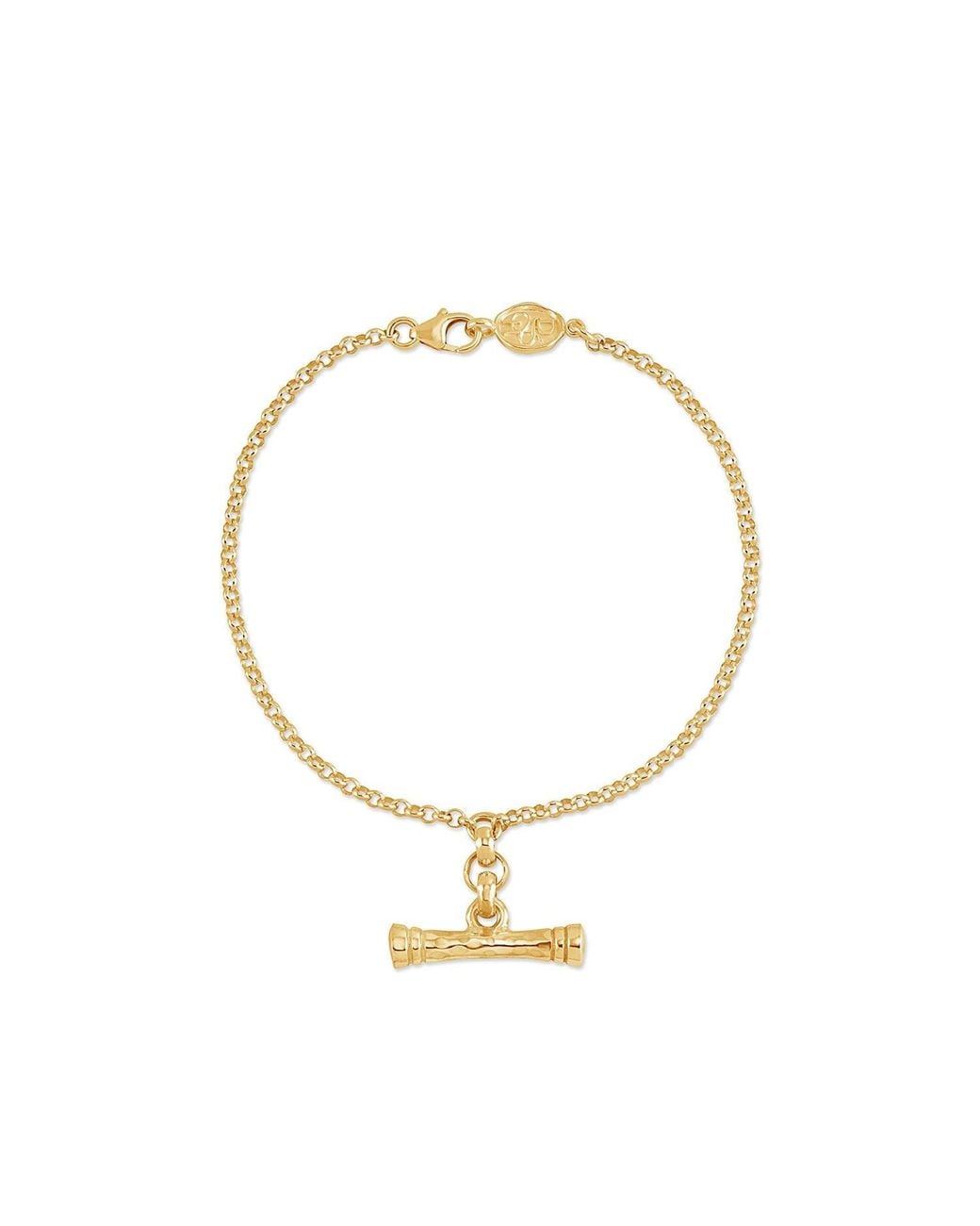 Dower & Hall Metallic Nomad T-Bar Chain Bracelet