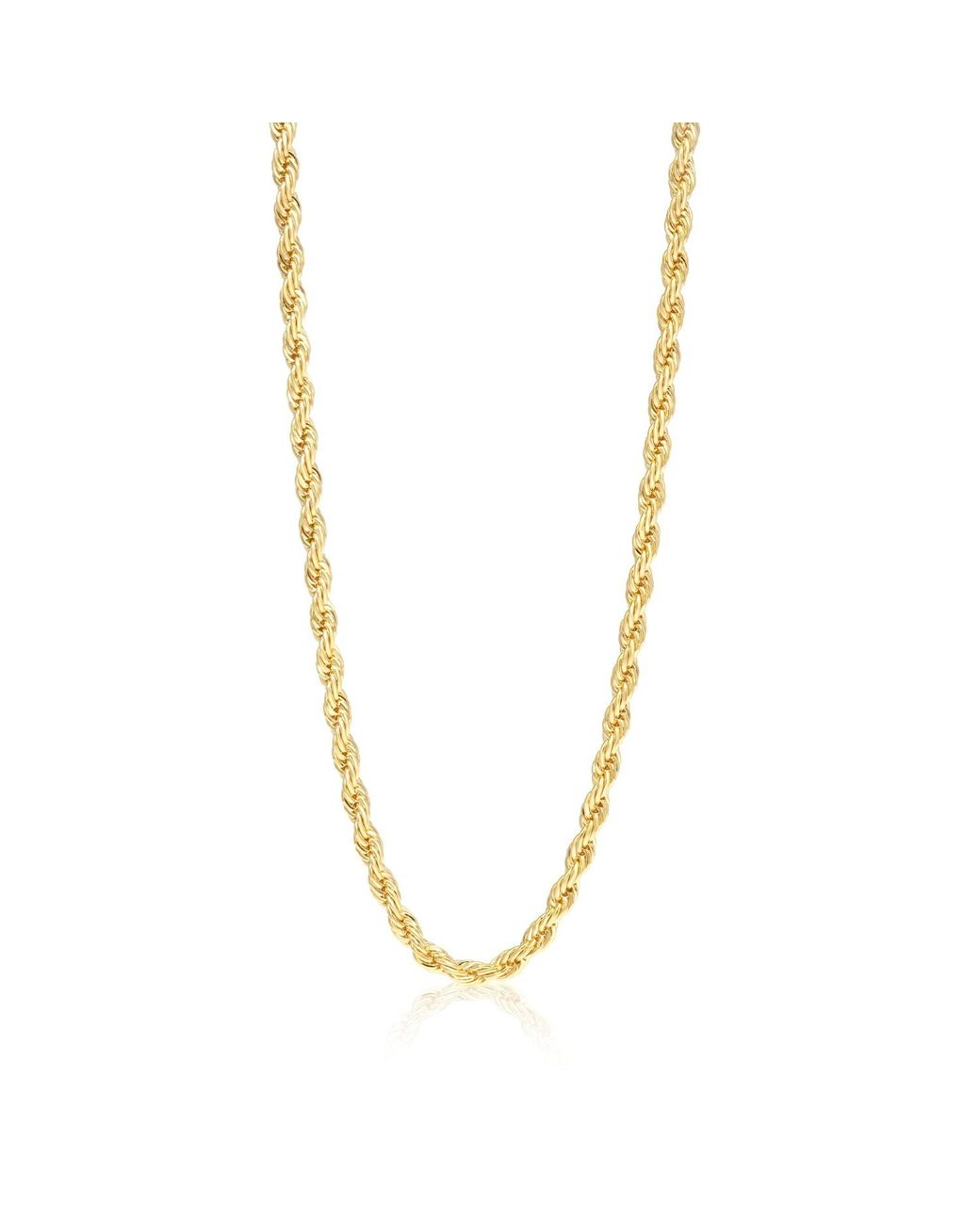 SHYMI Metallic Rope Necklace