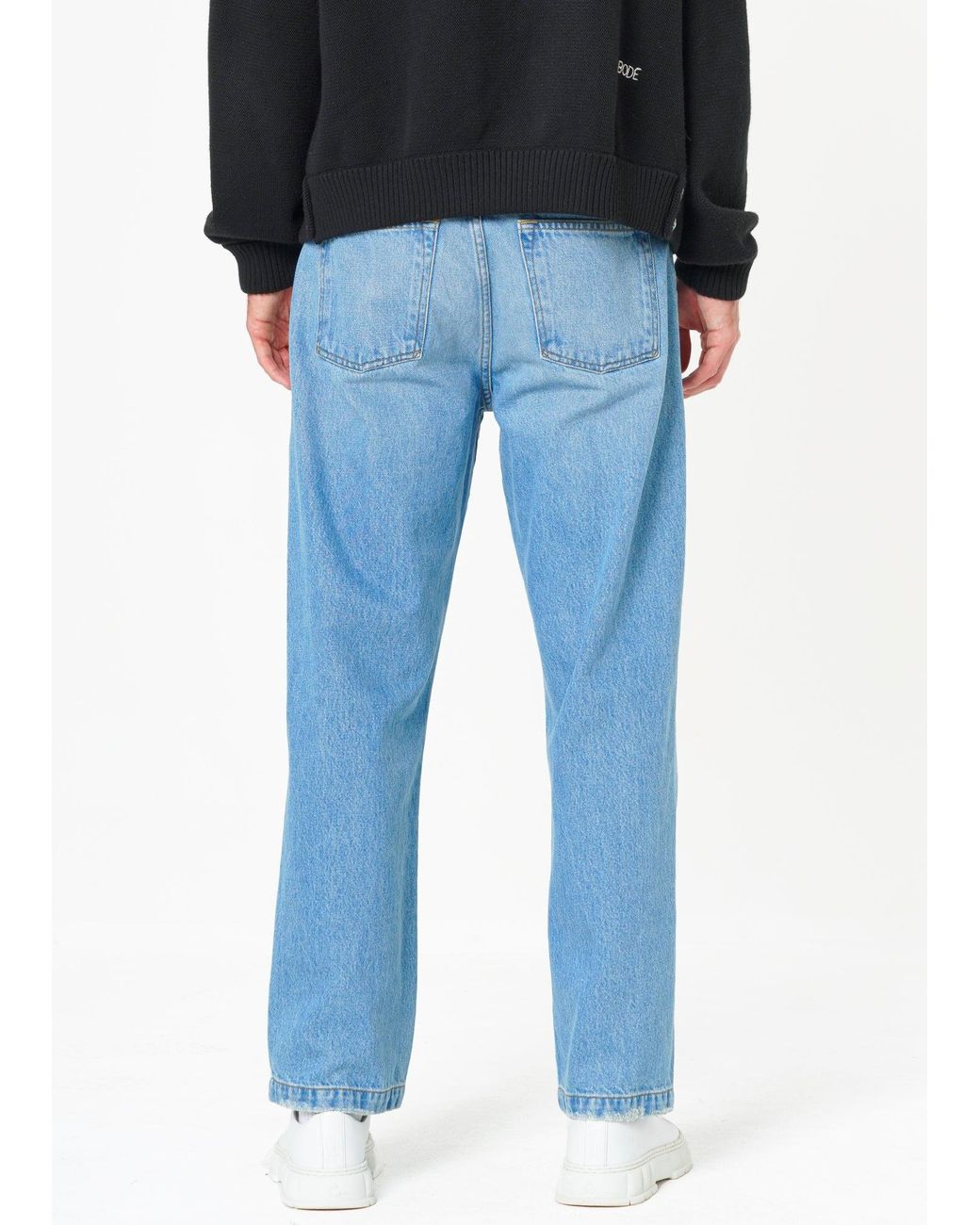 NOEND Blue Noend Classic Fit Rigid Jeans for men