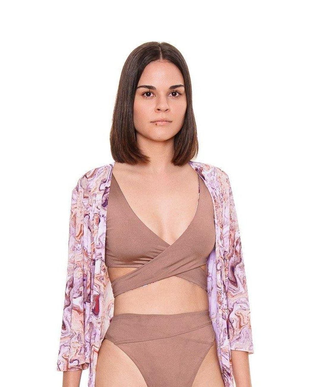Khonsu Swim Pink Amai Top