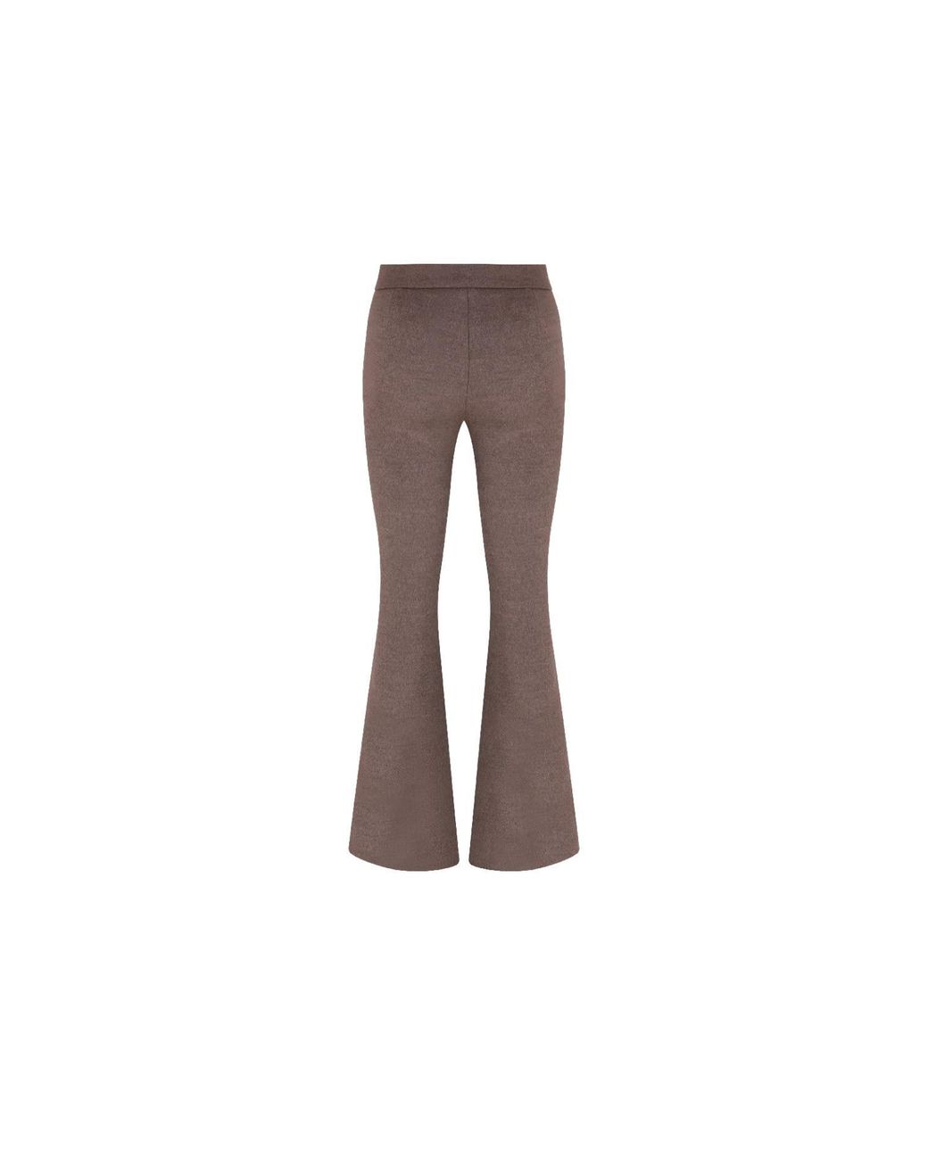 NAZLI CEREN Brown Avrell Cashmere Trousers