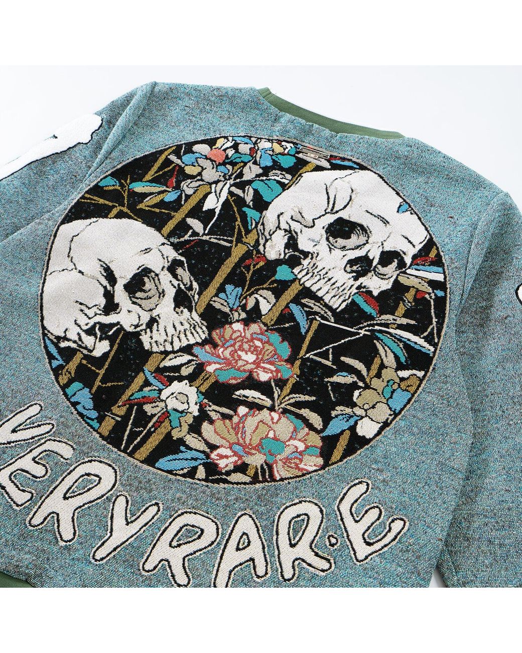 VERYRARE Blue Nozarashi Gosuke Crewneck for men