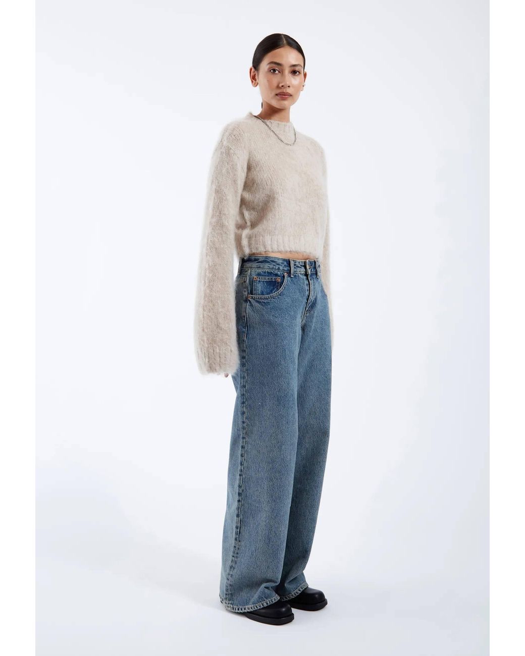Dr. Denim White Neutrals Moira Sweater