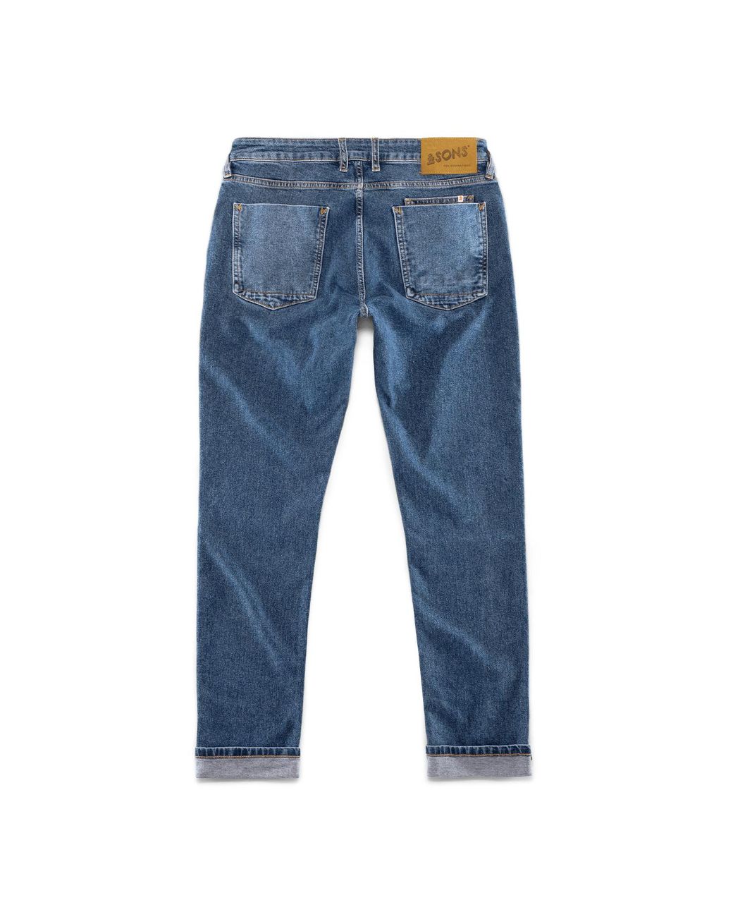 &SONS Trading Co Blue Brandon Jeans Washed for men