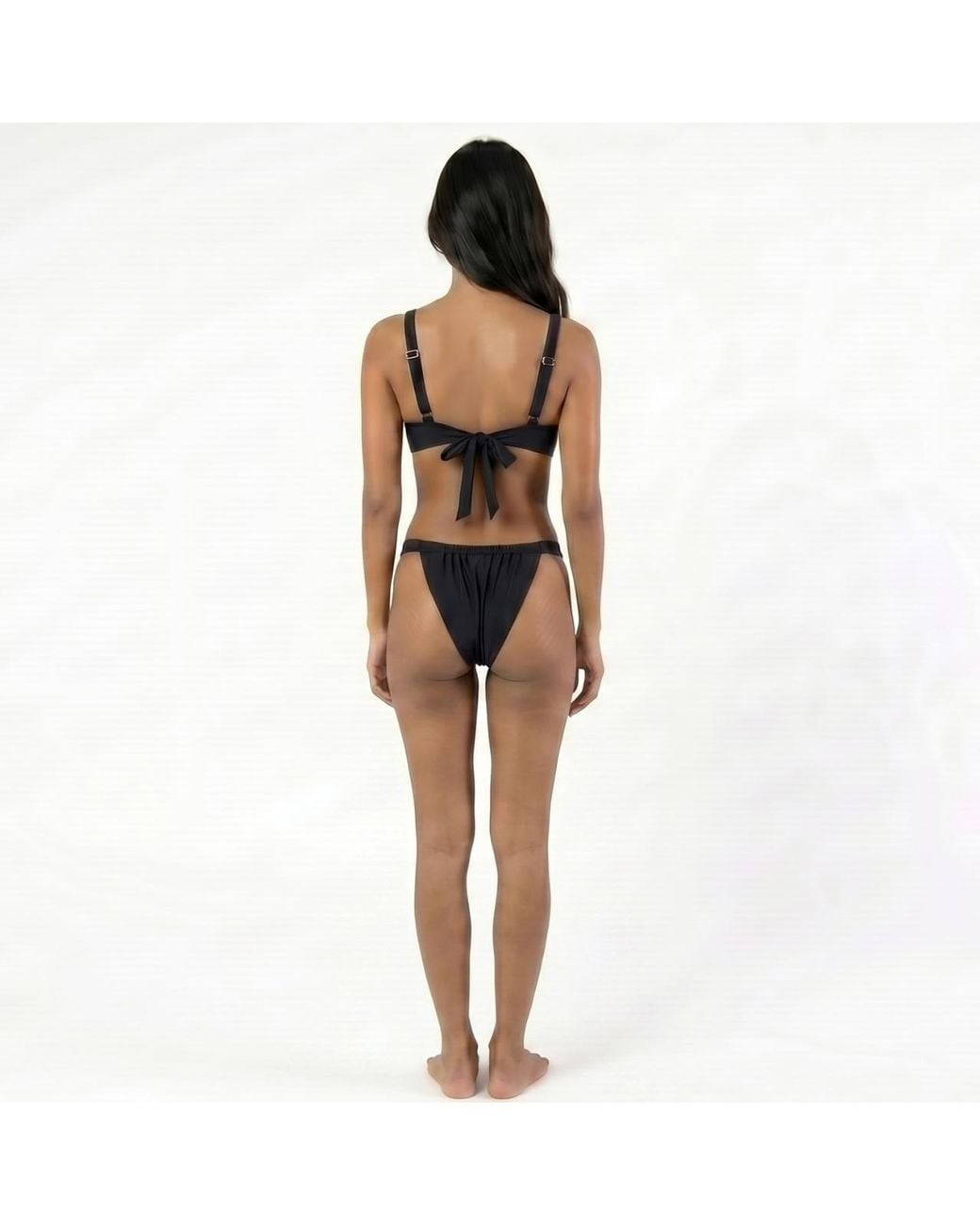 Raw Potential Black Oria Bikini Bottoms