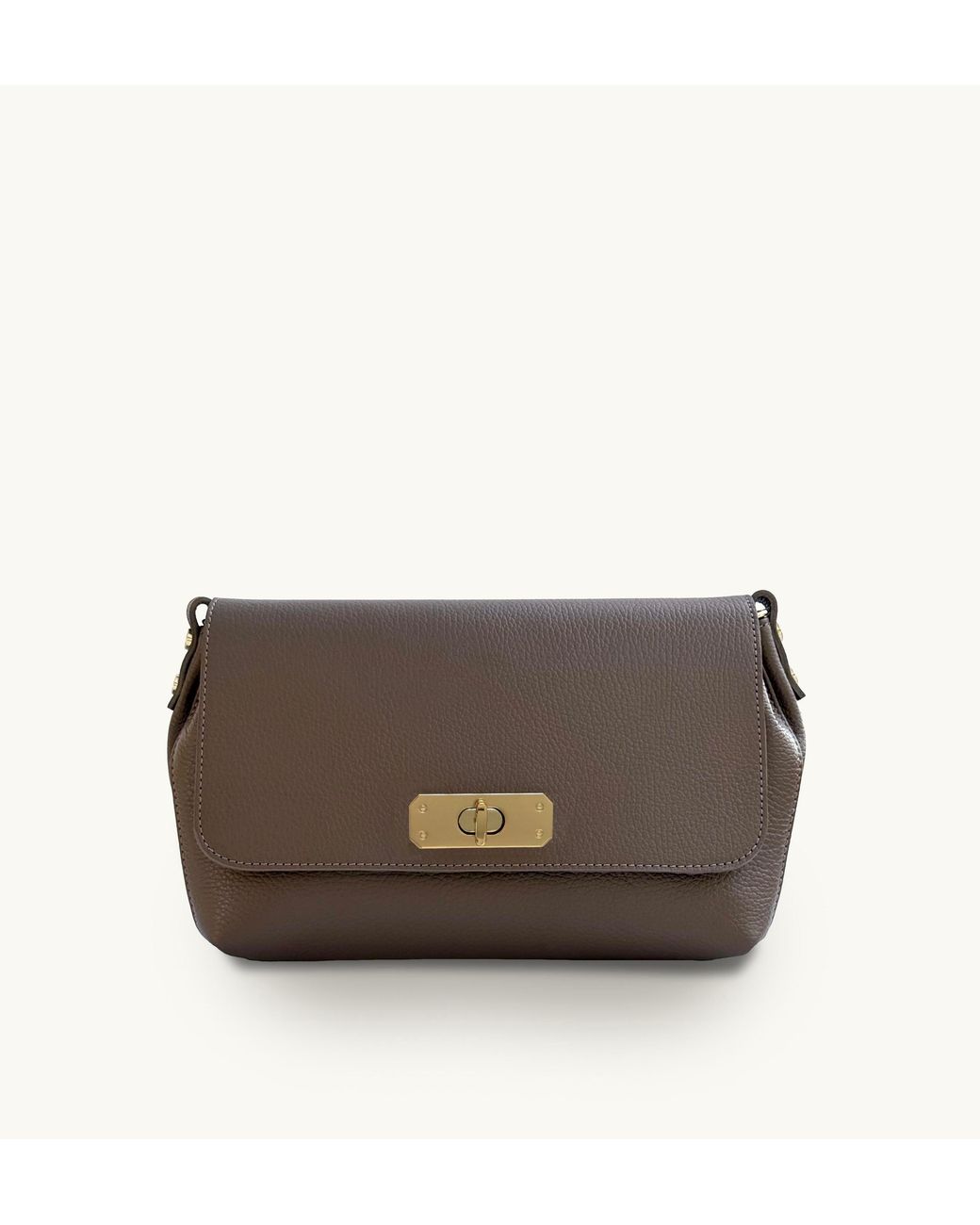 Apatchy London Brown The Maisie Maxi Mink Leather Bag