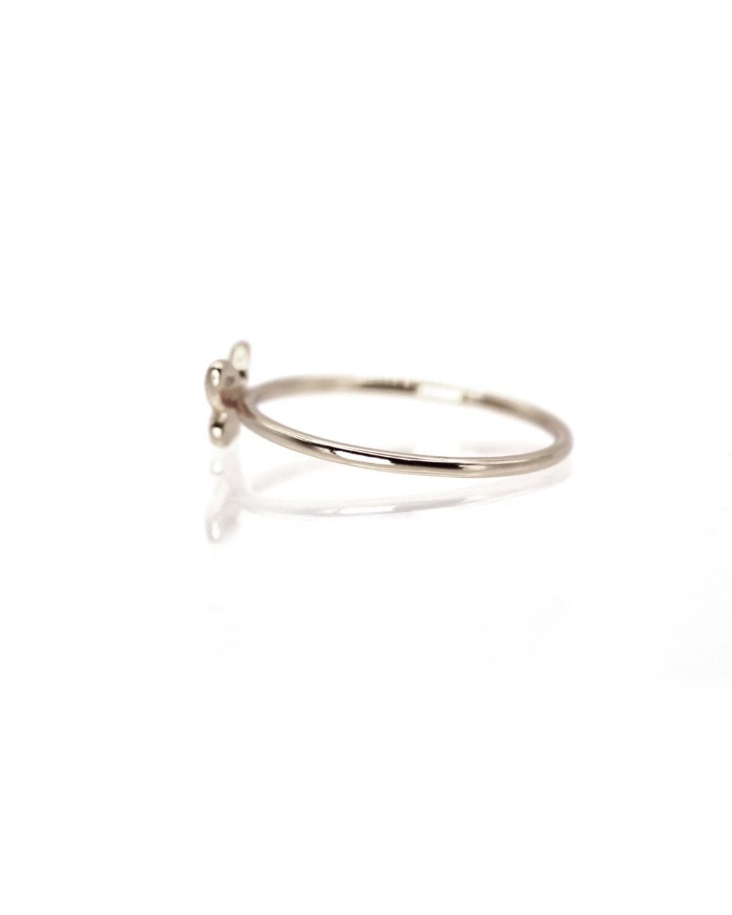 VicStoneNYC Fine Jewelry Metallic Timeless Sterling Butterfly Ring