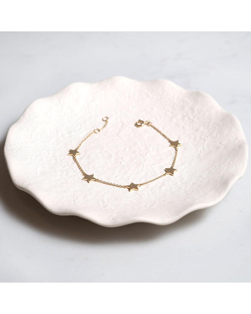 Auree Jewellery Metallic Alta Vermeil Star Bracelet