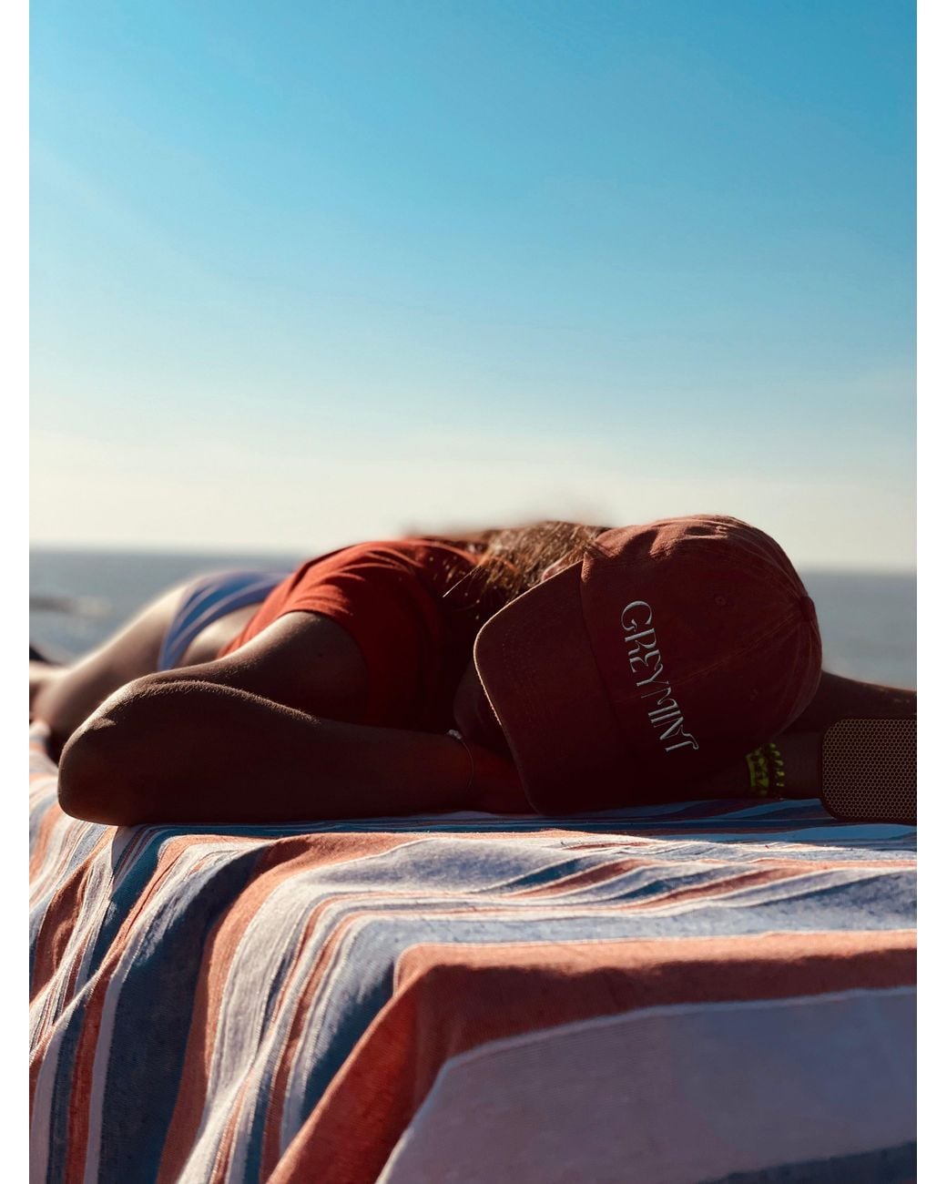 Greymint Red The Slow Days Cap