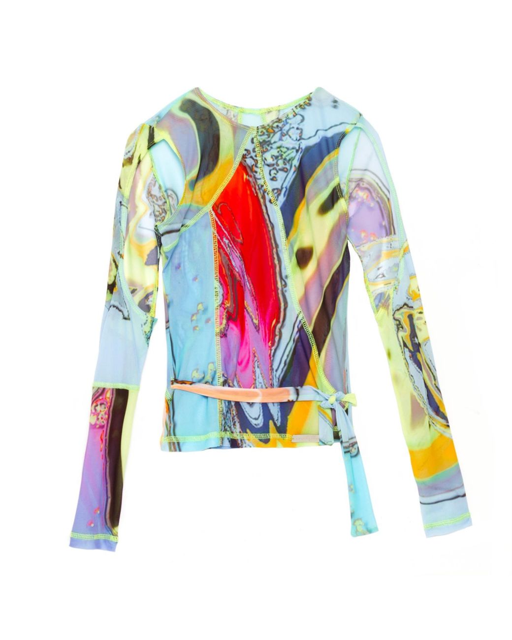Paloma Lira Multicolor Acid Trip Top
