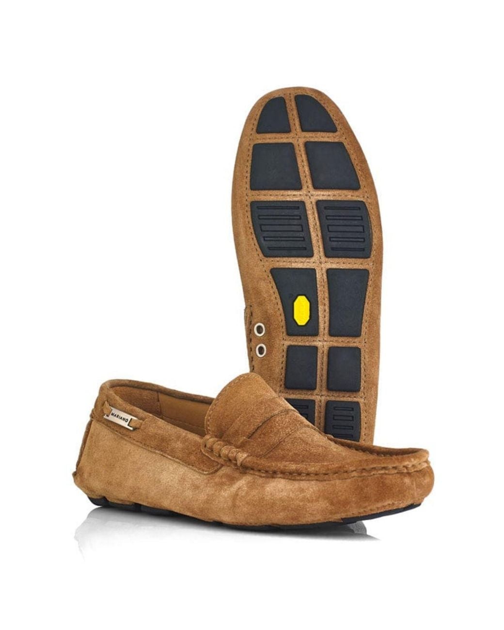 Mariano Shoes Brown Vagos Loafers Cognac for men