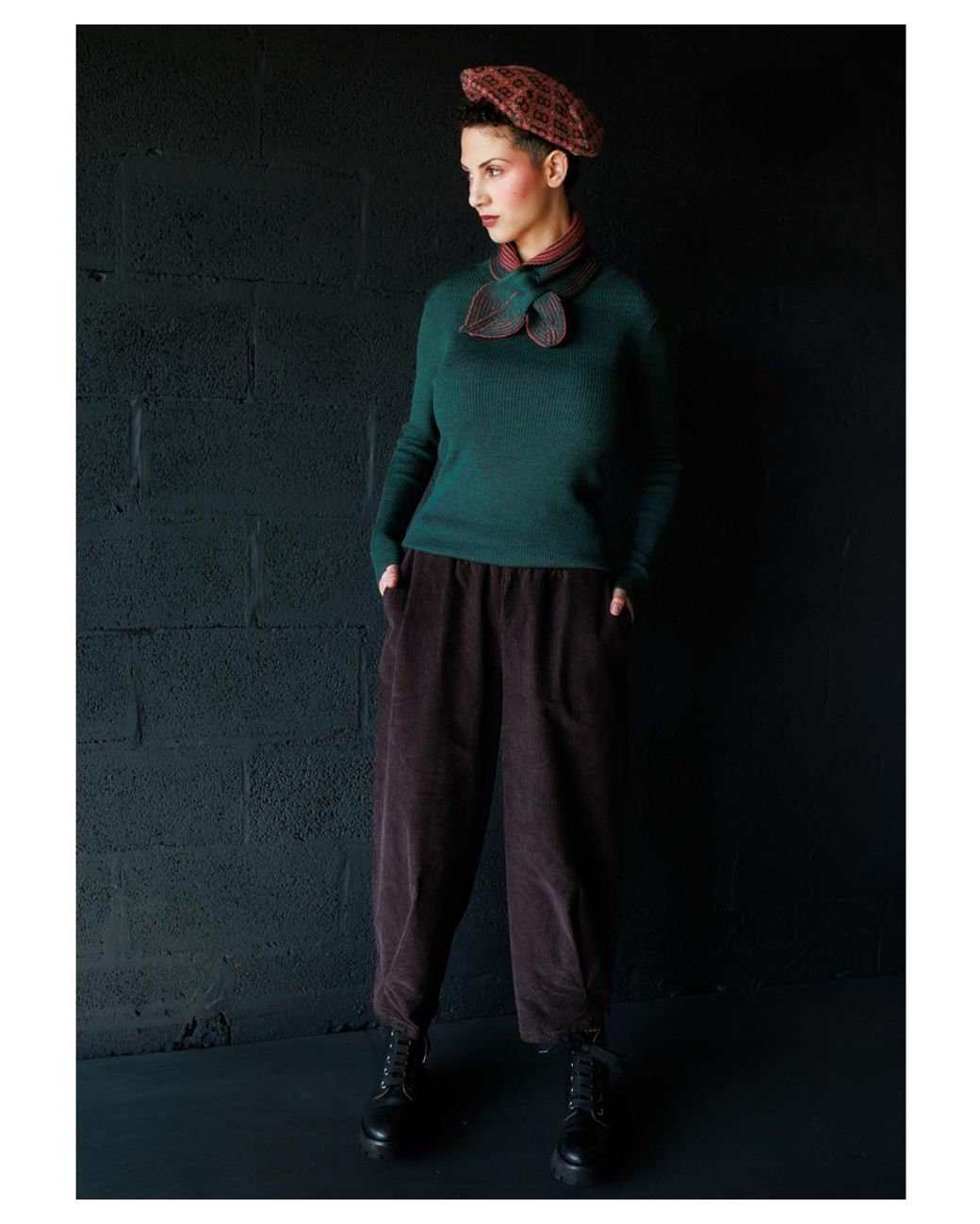 Mabli Red Brae Tam