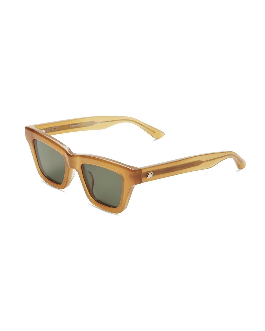 The Avantguard Brown Yarrow Caramel Wayfarer Sunglasses