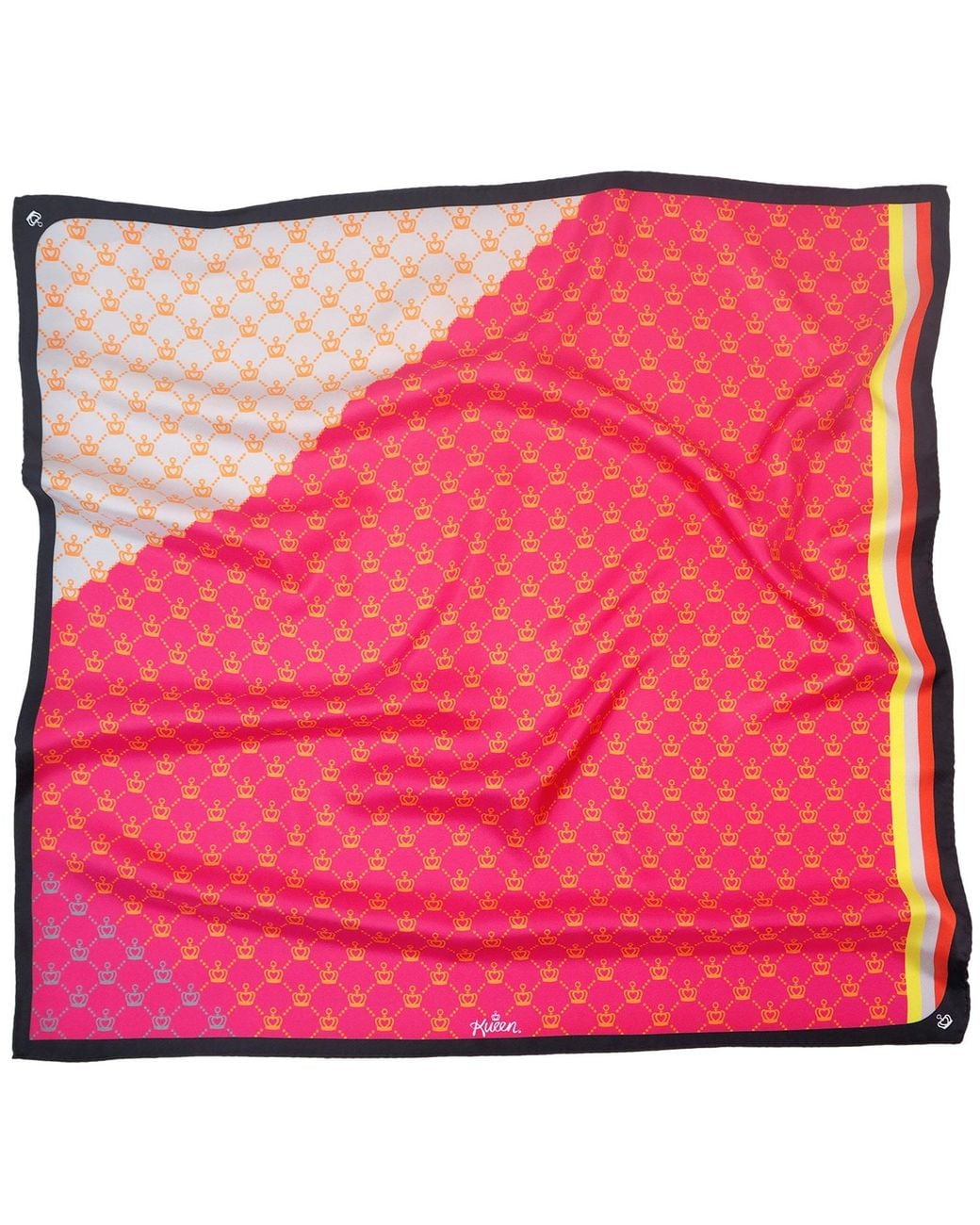 Kueen Pink Silk Scarf