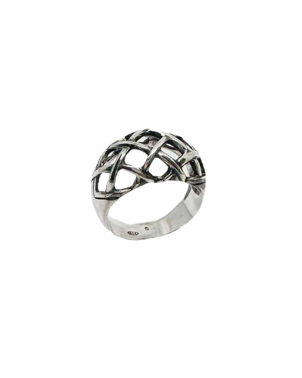Tg-Jewellery by Tamara Gervasio Metallic The Woven Dome Ring