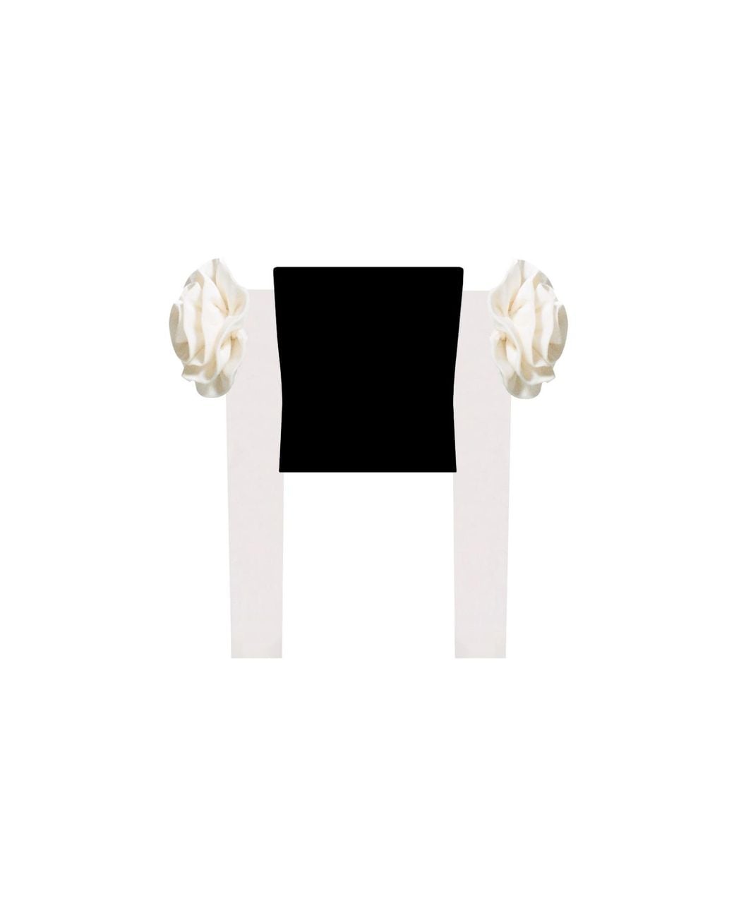 Nur Karaata Black Windsor Top