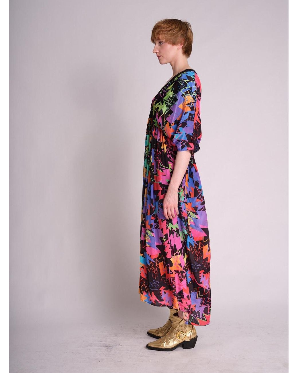 Any Old Iron Red Zowie Kaftan Dress