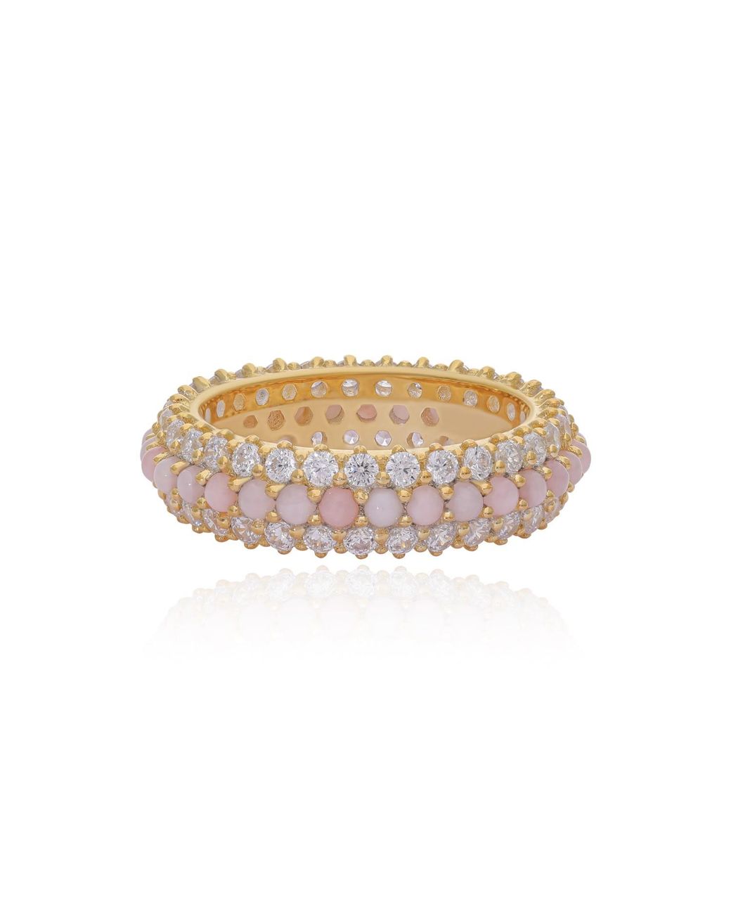 Preeti Sandhu Metallic Summer Sparkle Dome Ring