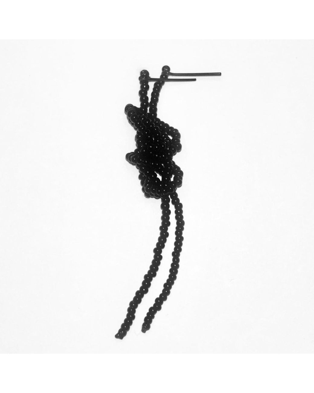 Dopamine Fix by Martina Nunez Black Knot Ever Pair Of Earrings